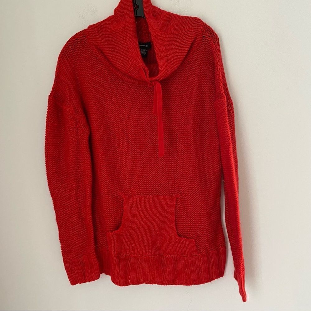 Rue21 Women’s Cowl Neck Long Sleeve Res Knit Sweater size L
